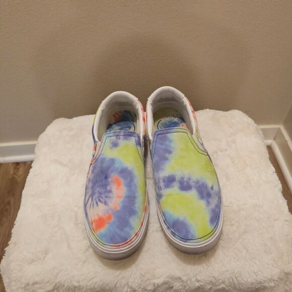 Nike Court Legacy Tie Dye Slip On Sneakers Size 9.5 - Picture 1 of 6
